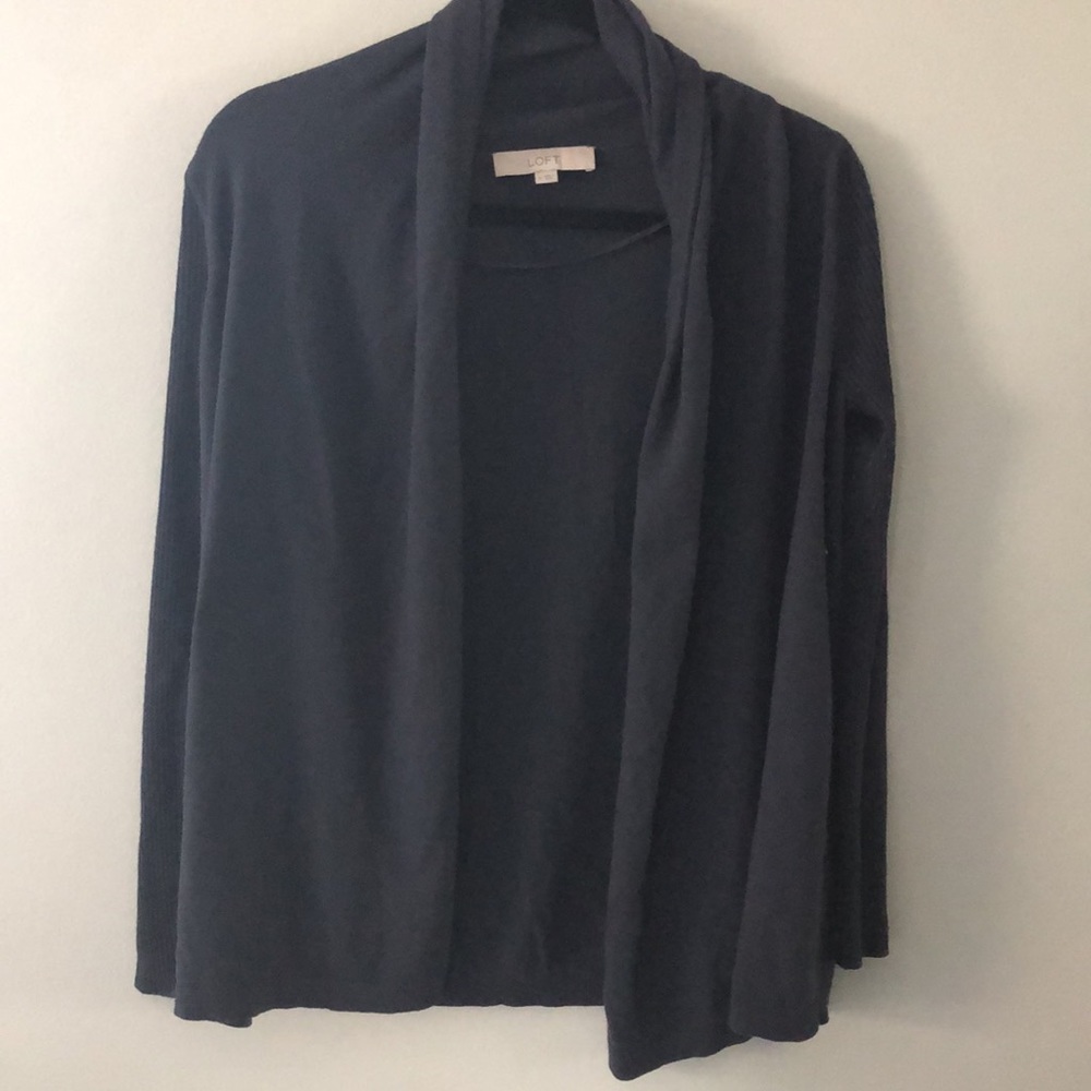 Loft Flowy Open Cardigan, Size Medium